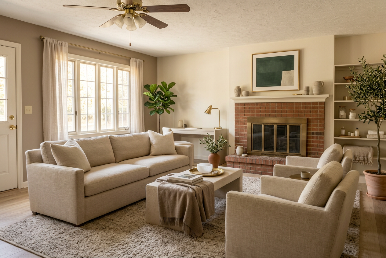 After — The Living Room